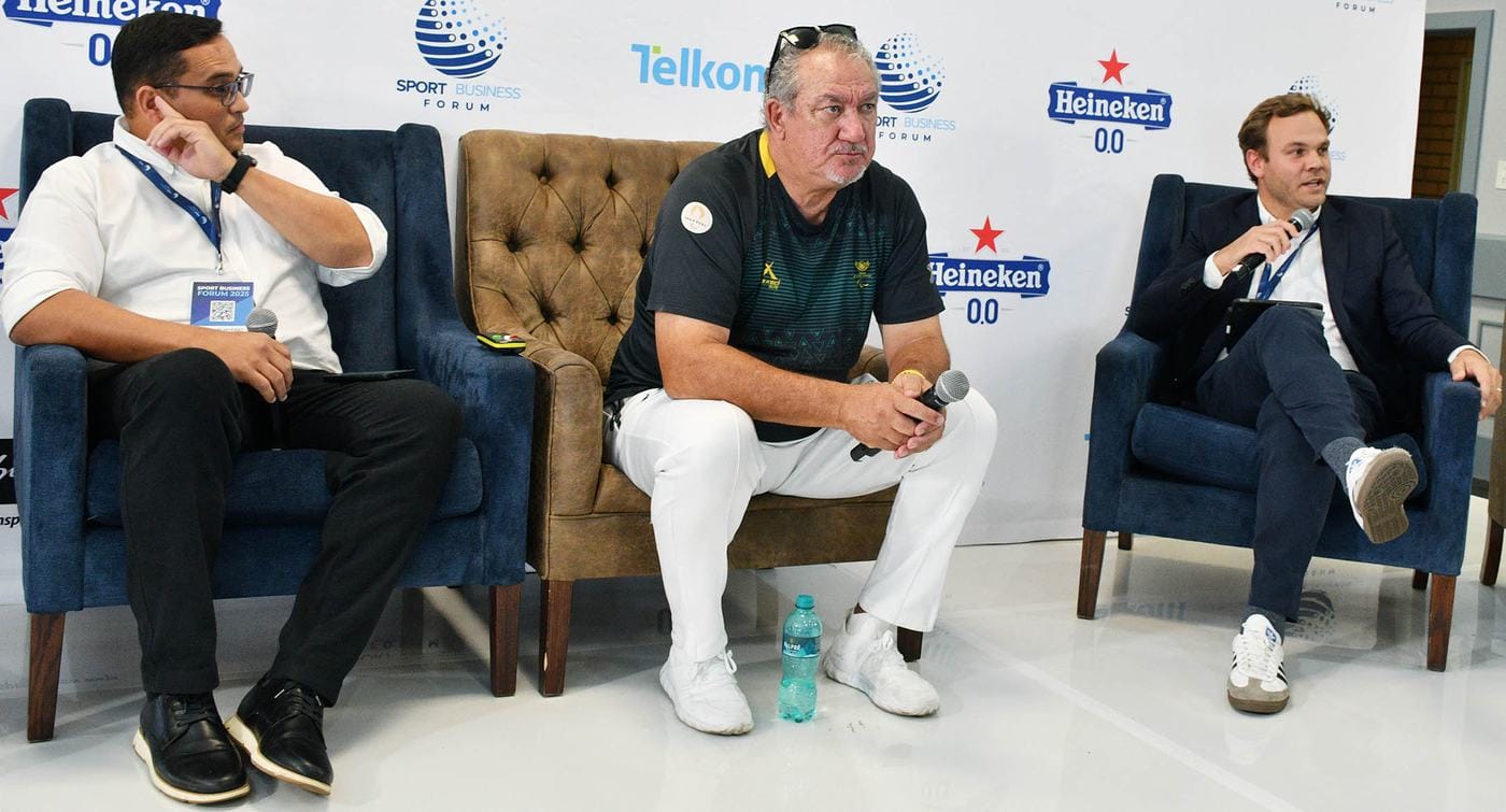 Sport and business, side by side